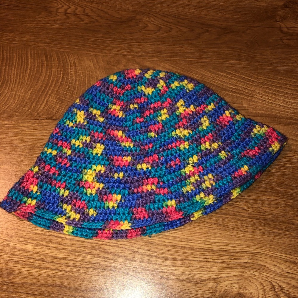 Tetris Crochet Hat